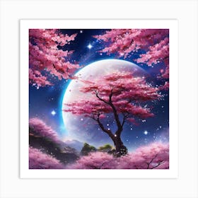 Cherry Blossoms 52 Art Print