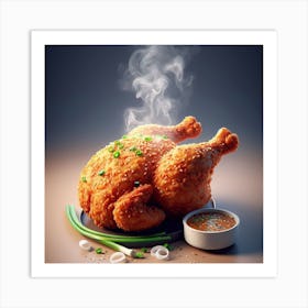 Korean Fried Chicken Art Print