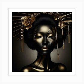 Geisha 198 Art Print