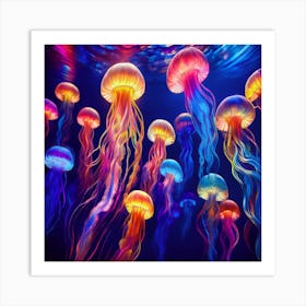 Jellyfish 4 Art Print