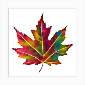 Maple Leaf Art Print