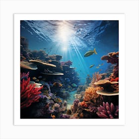 Waterworld Art Print