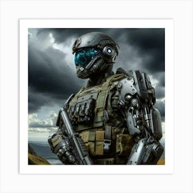 Future Soldier Art Print