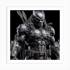 Predator Action Figure Art Print