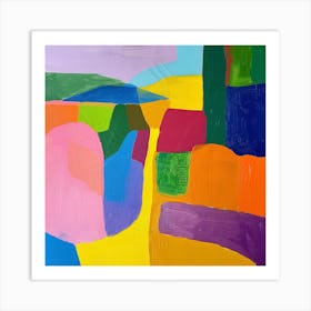 Modern Abstract Collection 44 Art Print