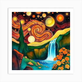 Starry Night 6 Art Print