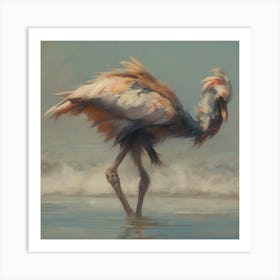 Flamingo Art Print