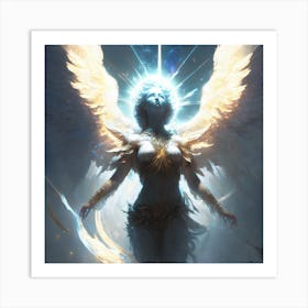 Angel Of Light 1 Art Print