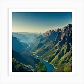 River Valley Art Print