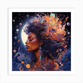 Afrofuturism 75 Art Print