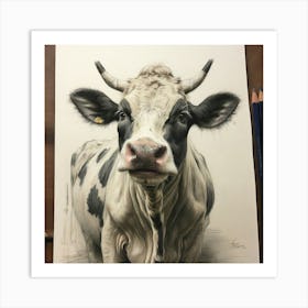 Cow!! 4 Art Print