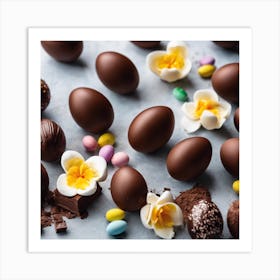 Easter Eggs 4 Art Print