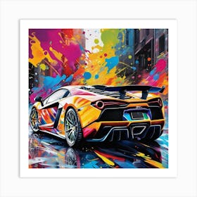 Lamborghini 158 Art Print