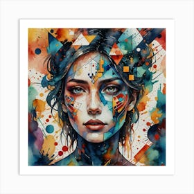 Abstract Painting Art Print