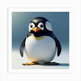 Penguin 1 Art Print