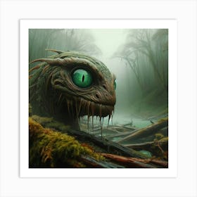 Frog Monster Art Print