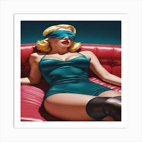 Blindfolded 2 Art Print