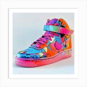 Nike Air Force 1 High Art Print