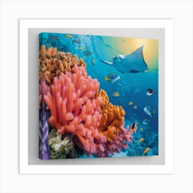 A Stunning Piece Of Wall Art Showcasing A Dreamy U 891xvscpscagfawjjk1fja Bvffcbtaqd Cuyhftvs9zg Art Print