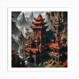 Ciudad De Mongoles Art Print