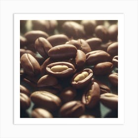 Coffee Beans 353 Art Print