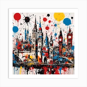 London Skyline Art Print