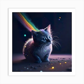 Cat Galaxy (142) Art Print