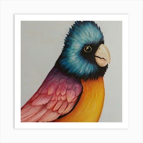 Bird On A Branch Art Print