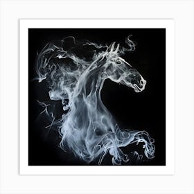 Ethereal Spirited Horse Art Print