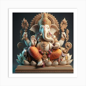 Ganesha 2 Art Print