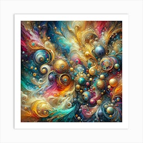 Abstract Painting 57 Art Print