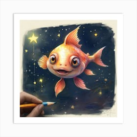 Goldfish 21 Art Print