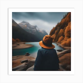 Amazed Person Art Print