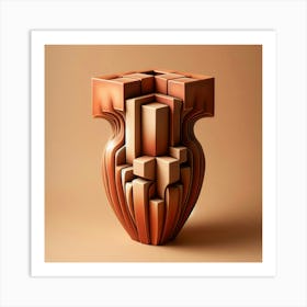 Geometric Vase Art Print