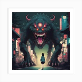 Monster Art Print