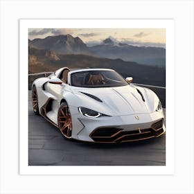 Lamborghini Aventador Art Print