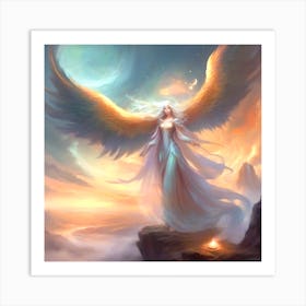 Angel Wings Art Print