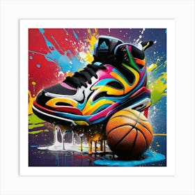 Adi Shoes Art Print