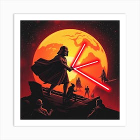 Star Wars The Force Awakens 1 Art Print