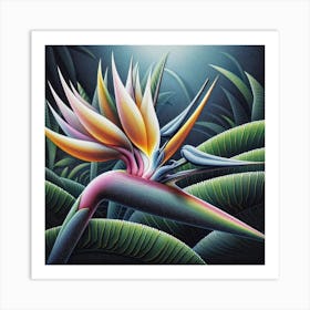 Flower of Bird of Paradise 9 Art Print