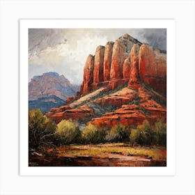 Sedona Red Rocks Art Print