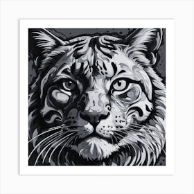 Tiger Head 1 Art Print