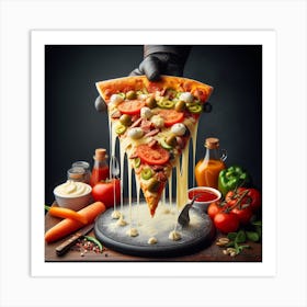 Pizza68 Art Print