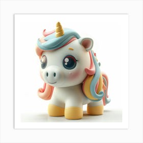 Unicorn Toy 18 Art Print