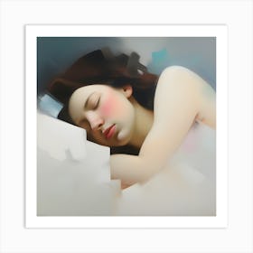 'Sleep' Woman Sleeping2 Art Print