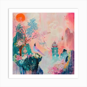 Asian Landscape 5 Art Print