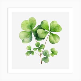 Four Leaf Clover 18 Art Print