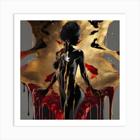 I Am The Woman Art Print