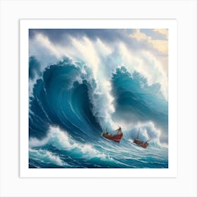 Big Wave Art Print