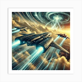 Cloudwalkers Capabilities Stratospheric Sovereigns Art Print